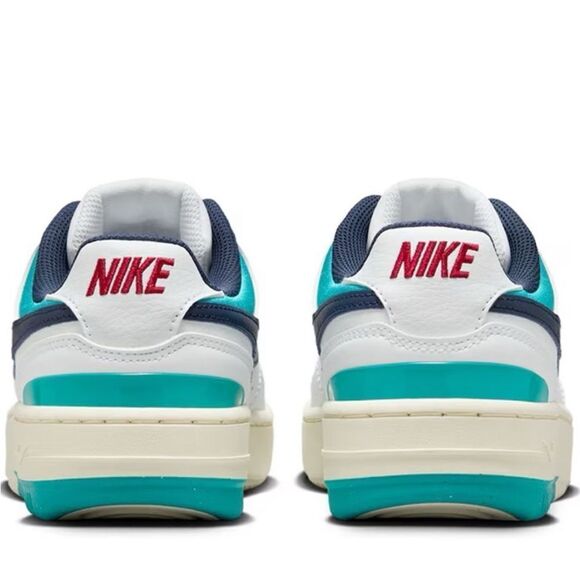 Nike Gamma Air Force Dusty Cactus Trainers White/Blue/Turquoise New in box - Picture 2 of 13